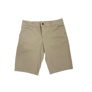 French Toast Khaki Adjustable Waistband Chino Shorts Size Youth 10